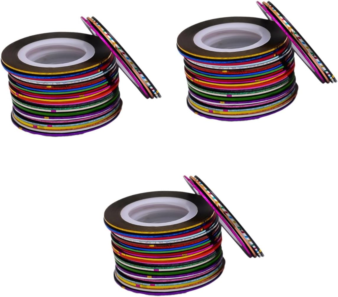 POPETPOP 90 Rolls Nail Striping Tape Nagelversieringen Nail Art Tapes En Stickers Nail Art Decoratie Nagellak Stickers Tips Decoratie Nail Tape Lijn Nail Art Tape Streep
