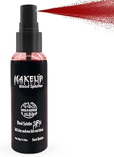 VIOLA HOUSE Artificial Blood Red Spray, Artificial Halloween Blood, film blood, vampire blood, zombie blood for carnival and carnival, Sfx Make Up Face Body Paint. 50g/1.76oz