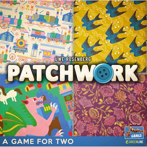 Patchwork Revised Edition juego de mesa estrategia para 2 jugadores miniatura 2