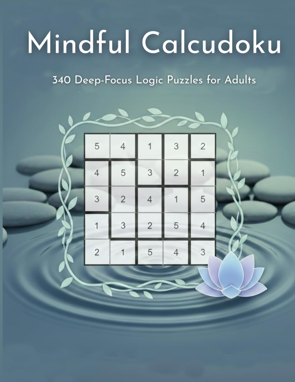 Mindful Calcudoku: 340 Deep-Focus Logic Puzzles for Adults
