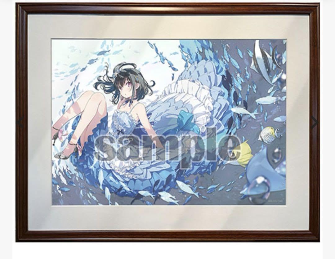 【美品】カントク　版画　AZUL　ME版　アールジュネス　アールビバン 美品】カントク 版画 AZUL ME版 アールジュネス アールビバン