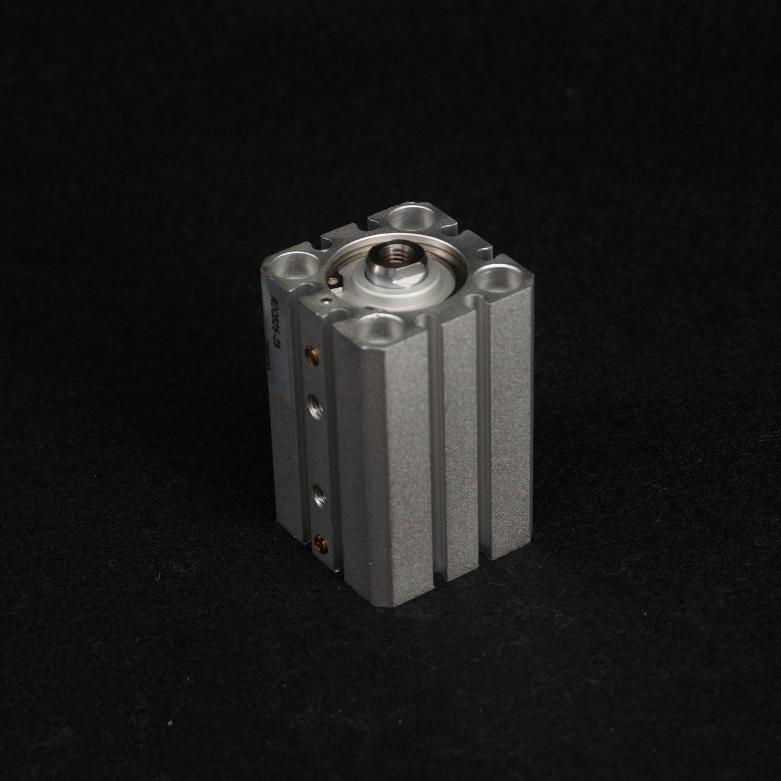 RDQB25-25 - Cilindro compacto de 25 mm de carrera de 25 mm con imán amortiguador de aire (estándar) neumático