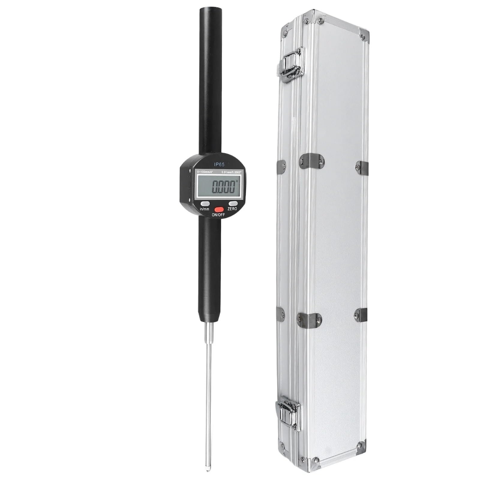 1 indicador digital electrónico IP65 de alta precisión de 0 a 100 mm