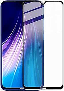 شاشة حماية زجاجية 9 دي من شاومي ريدمي نوت 8، اسود