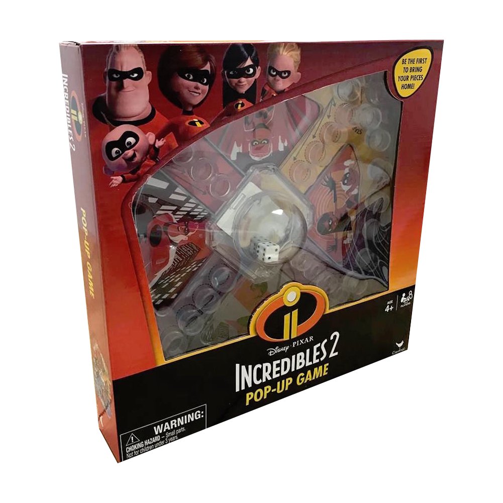 Disney Pixar Incredibles 2 Pop-Up Game Pop Up
