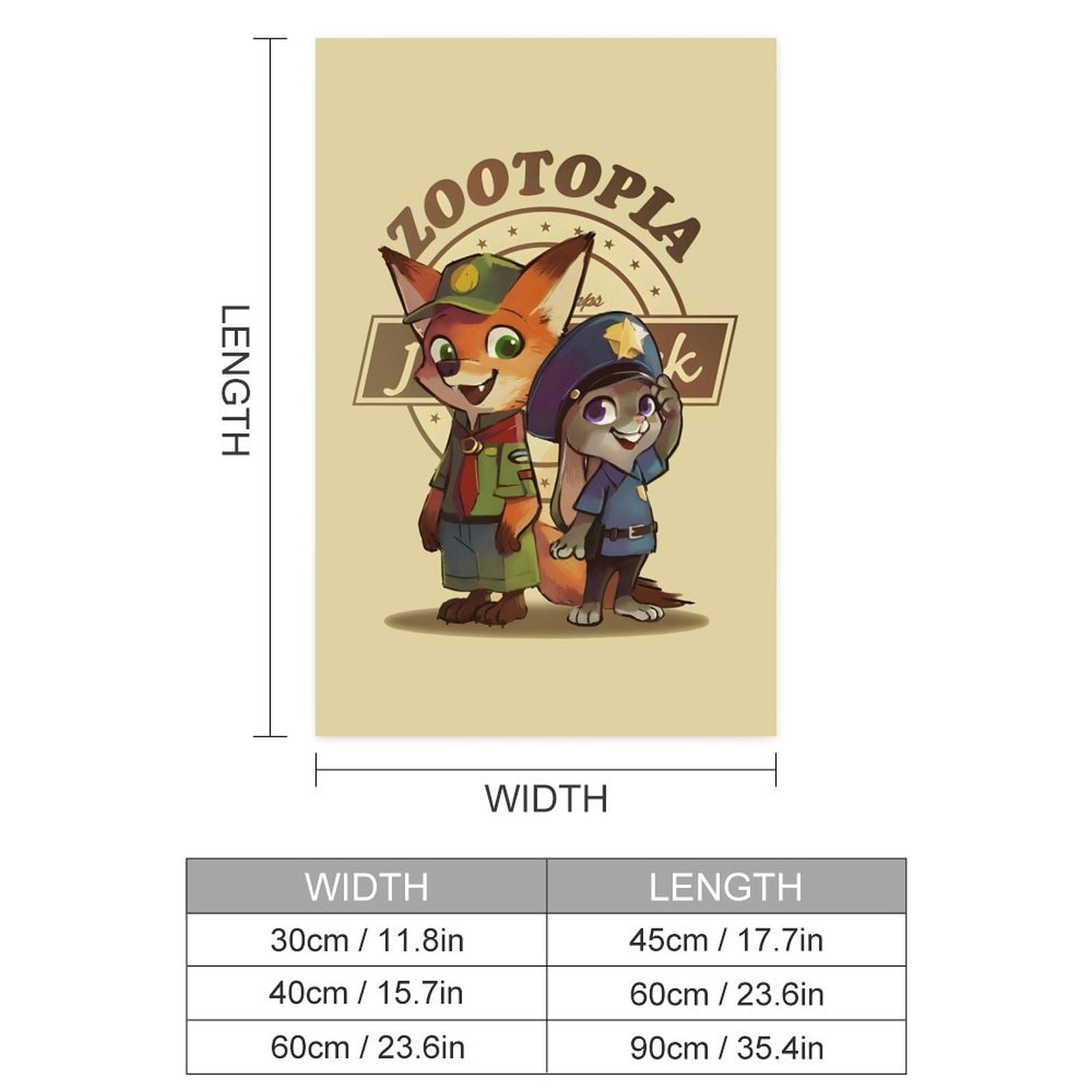 Amazon.co.jp: ズートピア ジュディ ニック ポスター 絵画 インテリア