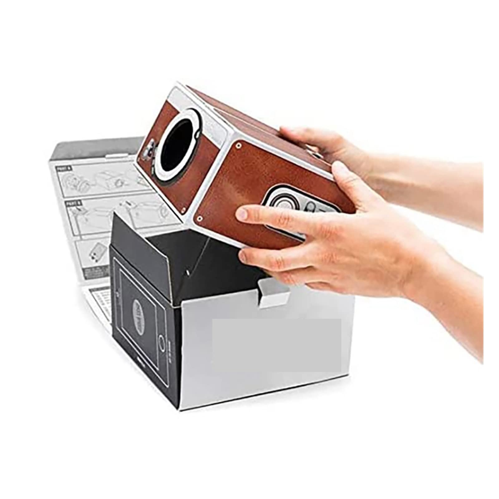 Proiettori Proiettore Cinematografico, Proiettore Smartphone Portatile in Cartone Famiglia/Festa/Compleanno Ecc. Proiettore Audio Home Theater Per L'Intrattenimento Domestico Proiettori Di Illuminazio