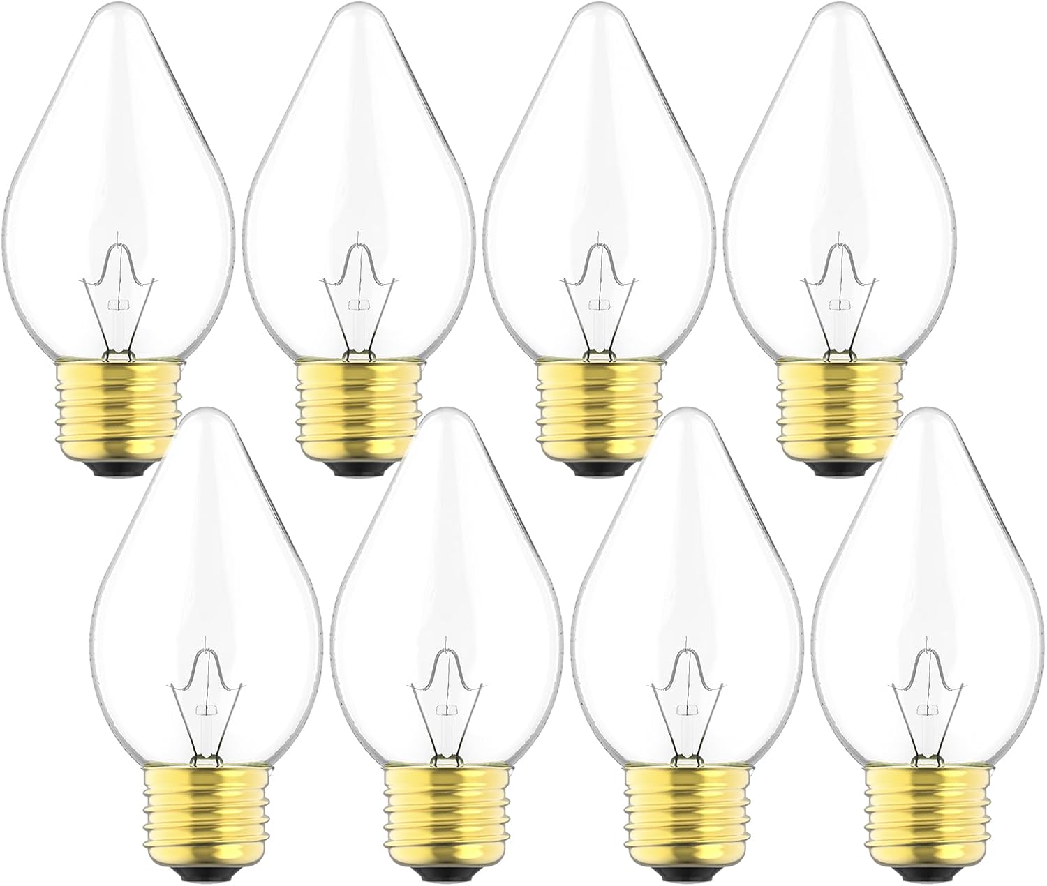 Heat Lamp Bulbs for Food Compatible with Hatco 02.30.043 Heat Warmer, Commercial Food Warming High Temp Shatter Resistant Safety Light Bulb, 60W, E26 Base, 8 Pack