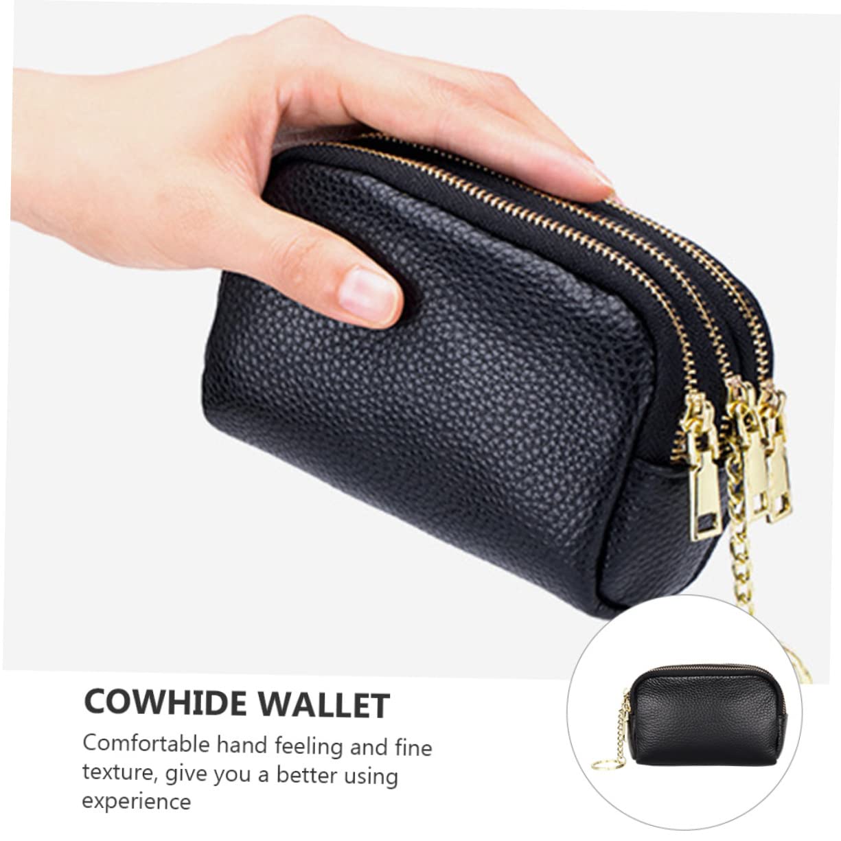 2piezas Monedero De De Bolsa De Cambios Portamonedas para Mujeres para y Tarjetas