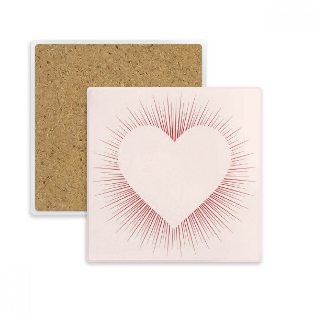 Place coaster tasse porte absorbent pierre romantique multicolor