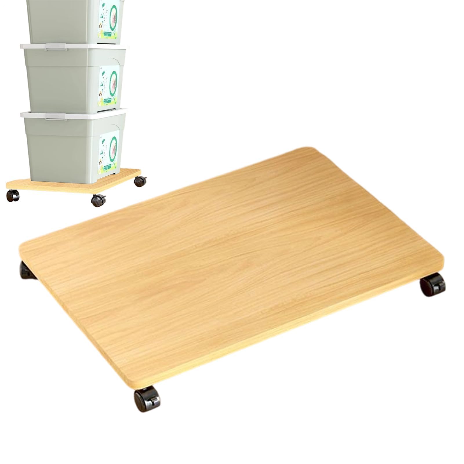 Genérico Soporte para Impresora con Ruedas para Debajo del Escritorio - Capacidad de 35 kg, Estante móvil para impresoras en casa y Oficina, Compatible con impresoras y electrodomésticos, diseño Comp