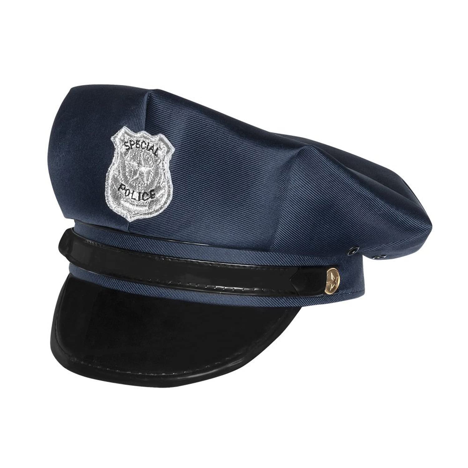 Boland 97053 - Children's Police Officer Hat, Hat, Police, Sheriff, Deputy, Costume Accessory, Fancy Dress, Carnival, Theme Party