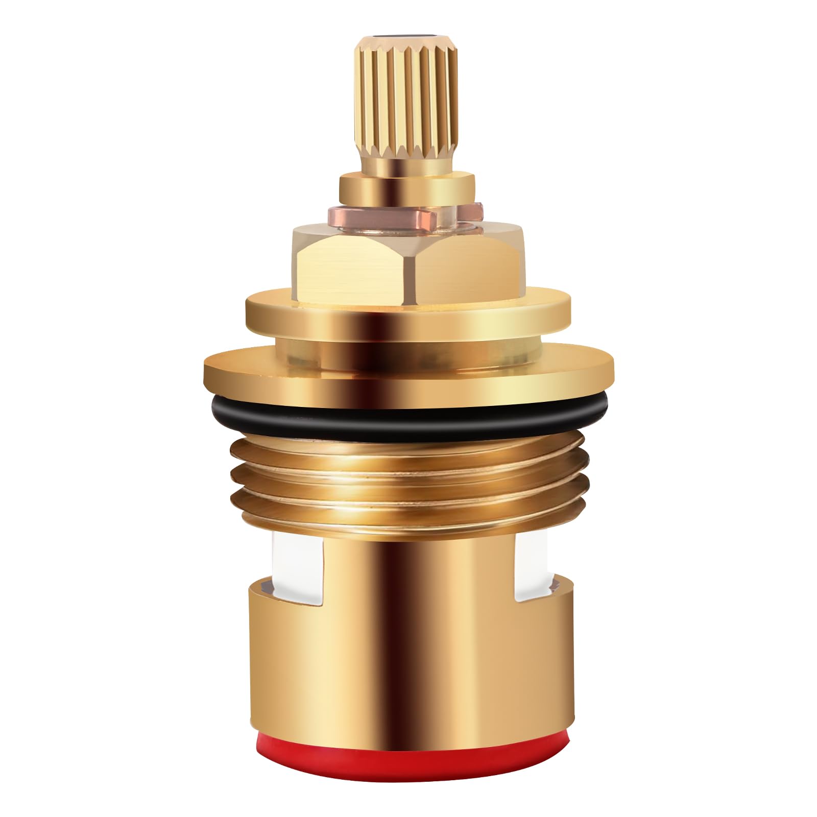 147210 Shower Cartridge Replacement Volume-Control Cartridge For Bathroom Faucets,Compatible With 3/4" Exact Temp Valve System.Brass Construction