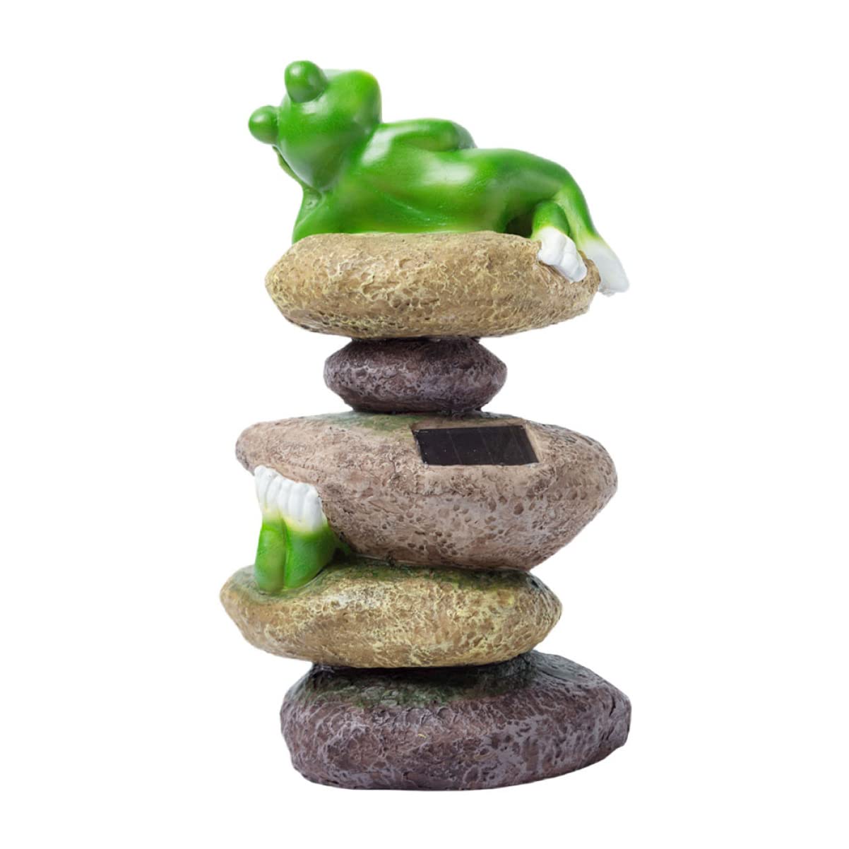Sculpture forme de grenouille Toyvian pour égayer un jardin extérieur un peu triste