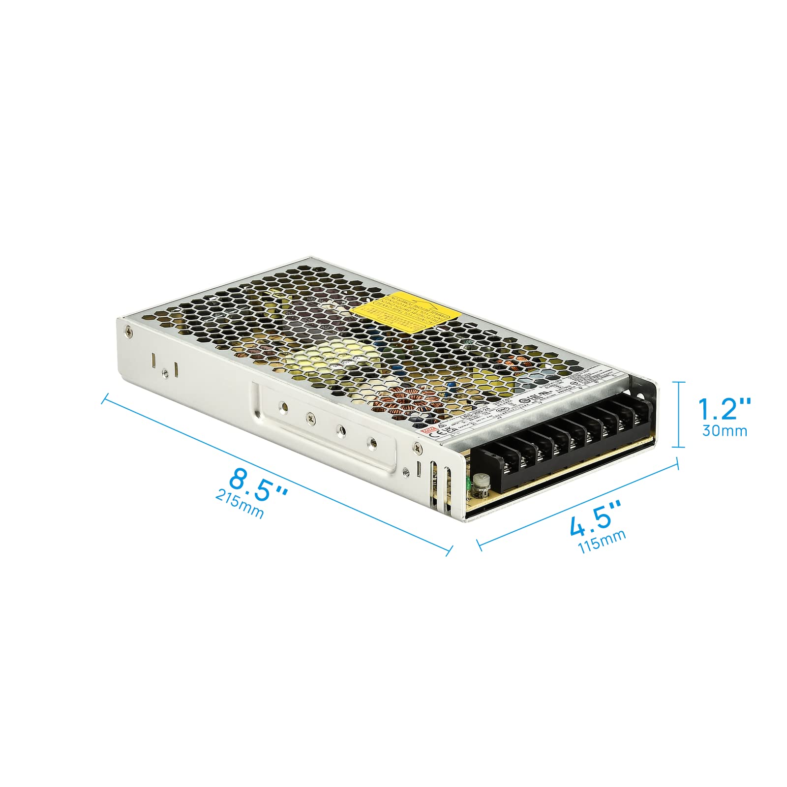SCON 24V DC 200W LED Power Driver for Track Lighting System, Non-dimmable Supply Transformer Converter Adaptor for LED Lights (Driver A)