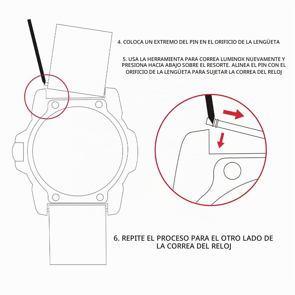 Luminox Correa de reloj auténtica, correa de repuesto de 19 mm, 20 mm, 22 mm, 23 mm, 24 mm, correas de reloj para hombre, correas de reloj para hombre en goma, nailon y lona, varias variantes y