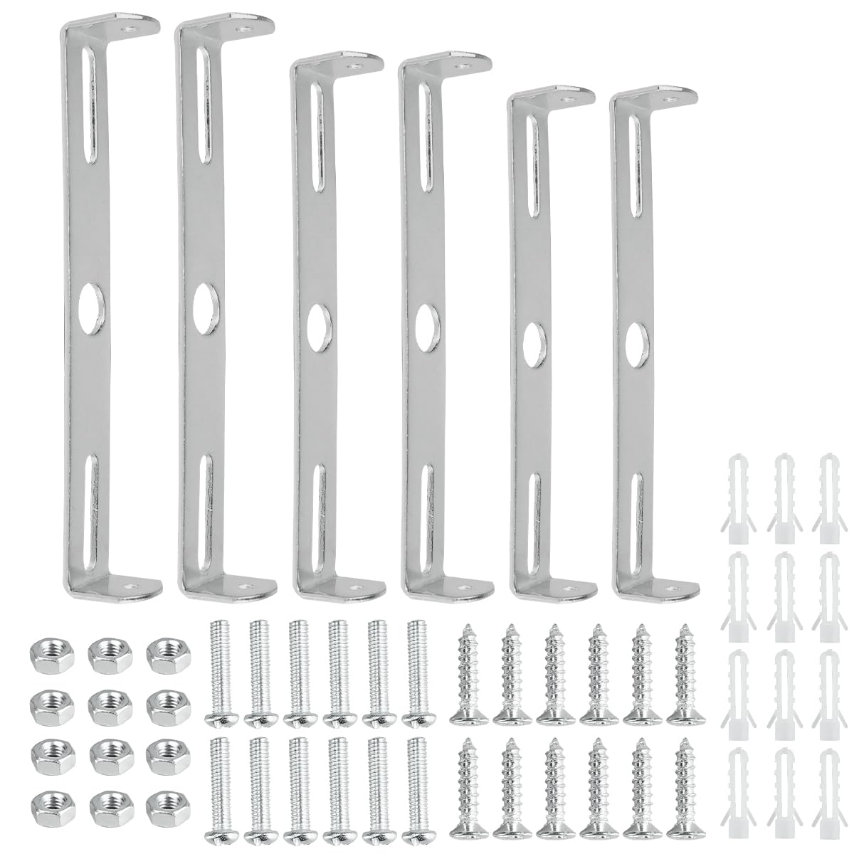 6 Pieces Light Fixture mounting Brackets for Ceiling 4.1-4.7 InchLight Plate Wall Mounting Crossbar for Chandelier