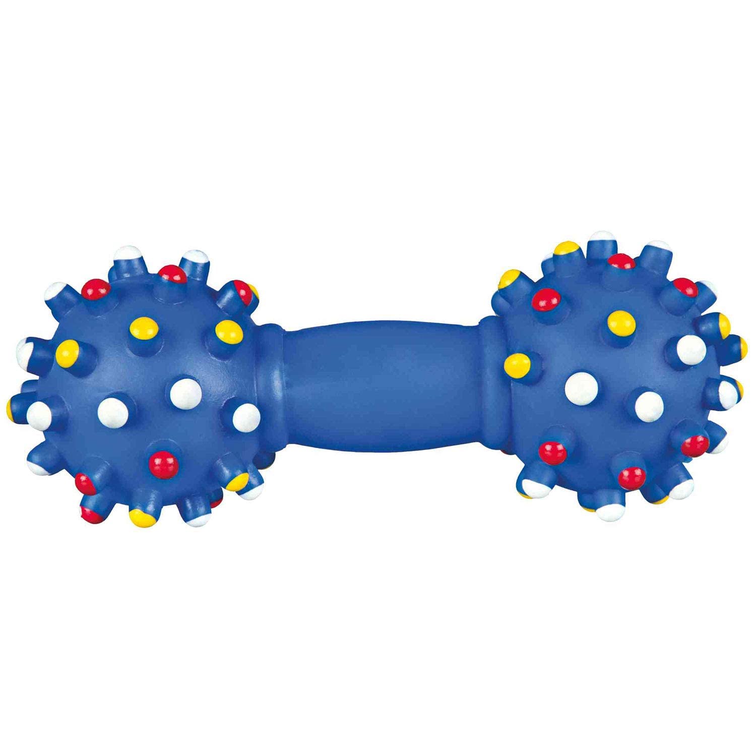Trixie: - Dumbbell Ball Toy for Dogs | A Durable, Non-Toxic Chew Toy, Made with Vinyl | Comes with a Squeaker which Attracts and Engages Your Pets for Hours | Great for Playing Fetch – 15 cm (B09NML55JX) Amazon Price History, Amazon Price Tracker