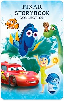 Yoto Disney Pixar Storybook Collection Kids Audio Card for Use with Player & Mini All-in-1 Audio Device, Screen-Free Listening with Fun Stories for Playtime Bedtime & Travel, 3+