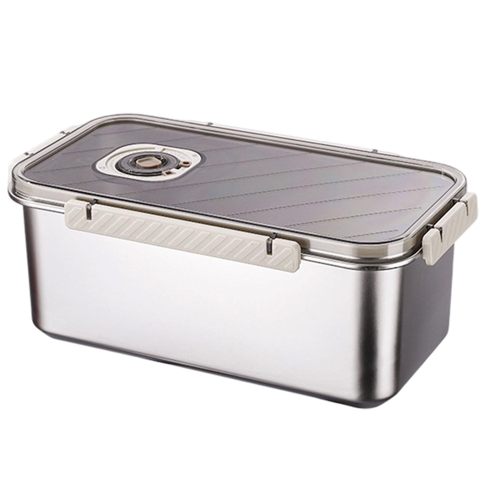 our fave 5800ML Stainless Steel Bread Container with Date Display and Handle for Homemade Loaf Storage Food Grade Stainless Steel Bread Container