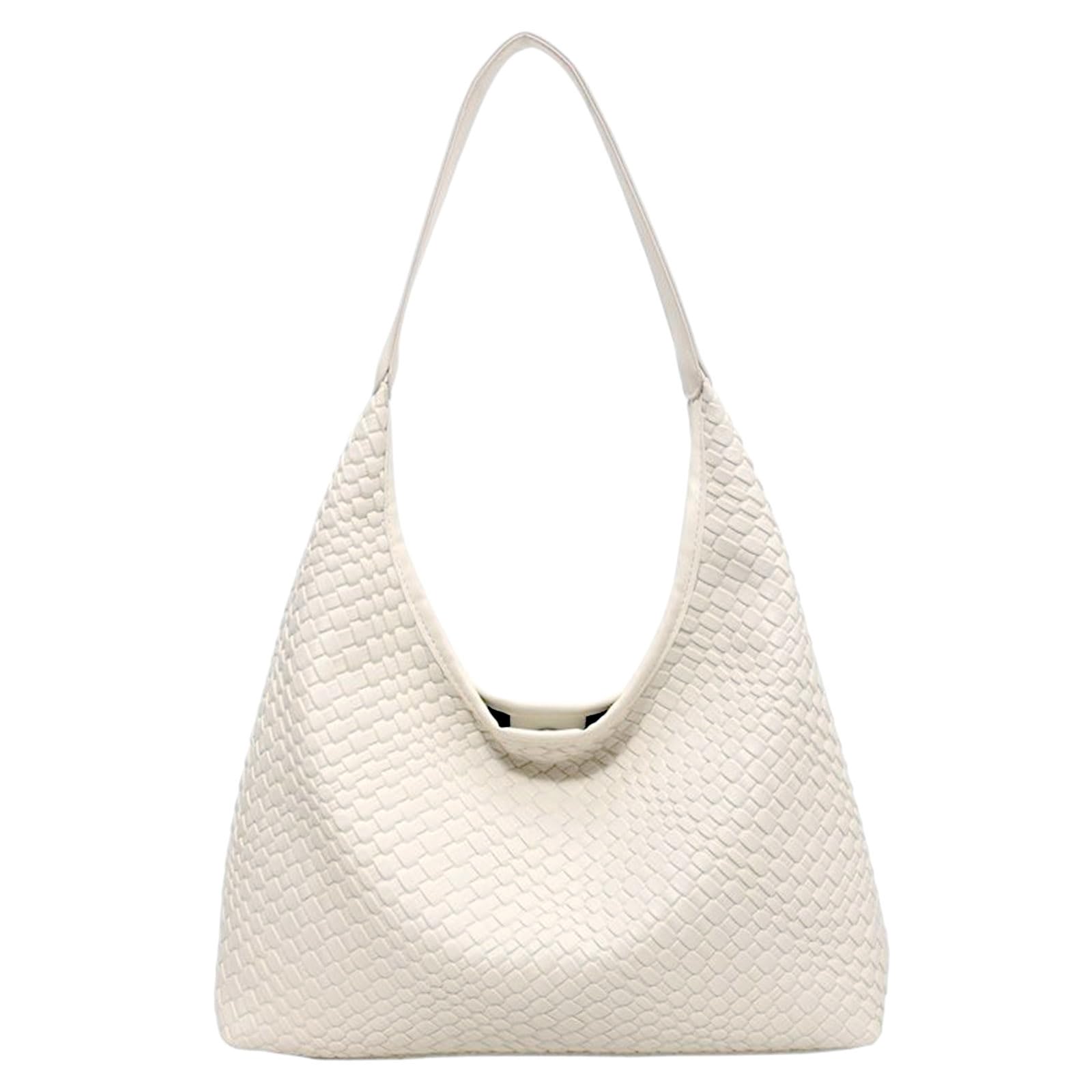 Borsa in pelle donna, morbida e leggera con tasche esterne