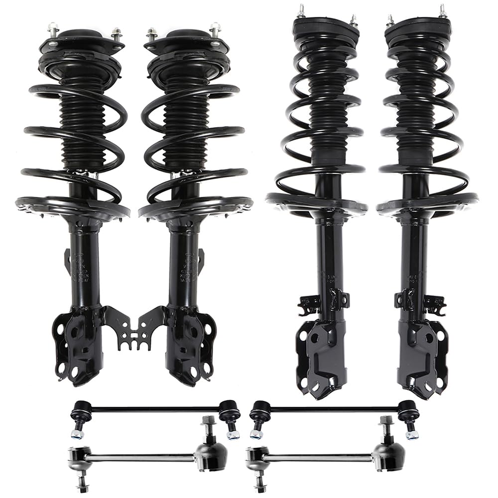Photo 1 of **SEE NOTES** SCITOO Front Complete Rear Strut w/Coil Spring Assembly,Complete Strut&Coil Spring Assembly,Sway Bar End Link for 2012-2017 For Toyota Camry 2.5L,2012-2017 For Toyota Camry 3.5L 172941-6PCS