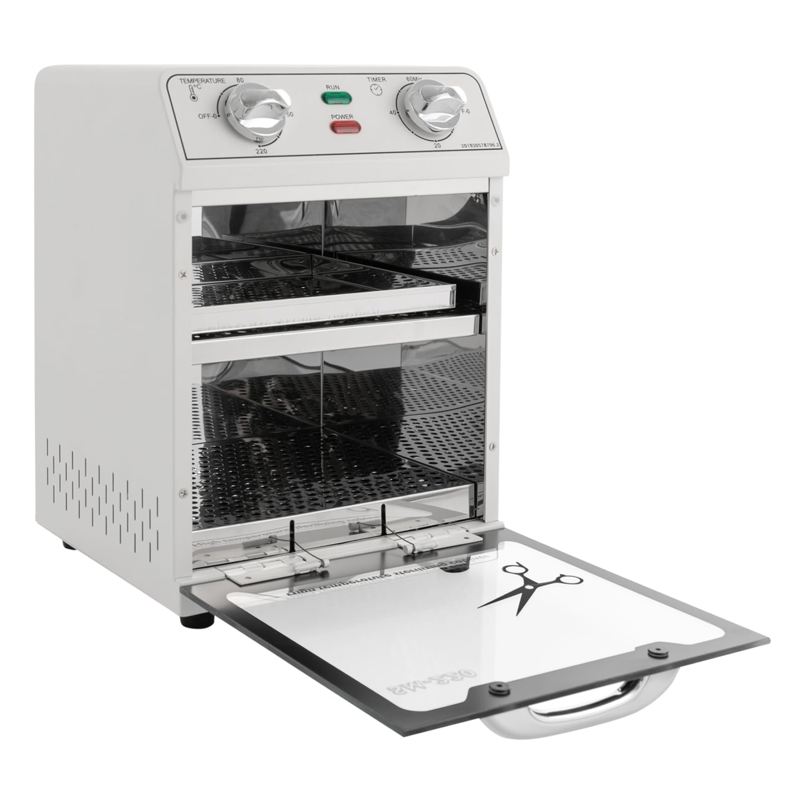 Sterylizator wysokotemperaturowy 600 W, 220°C, sterylizator gorącego powietrza, suche ciepło, sterylizator do narzędzi kosmetycznych, narzędzi do paznokci, przyborów kuchennych, narzędzi metalowych