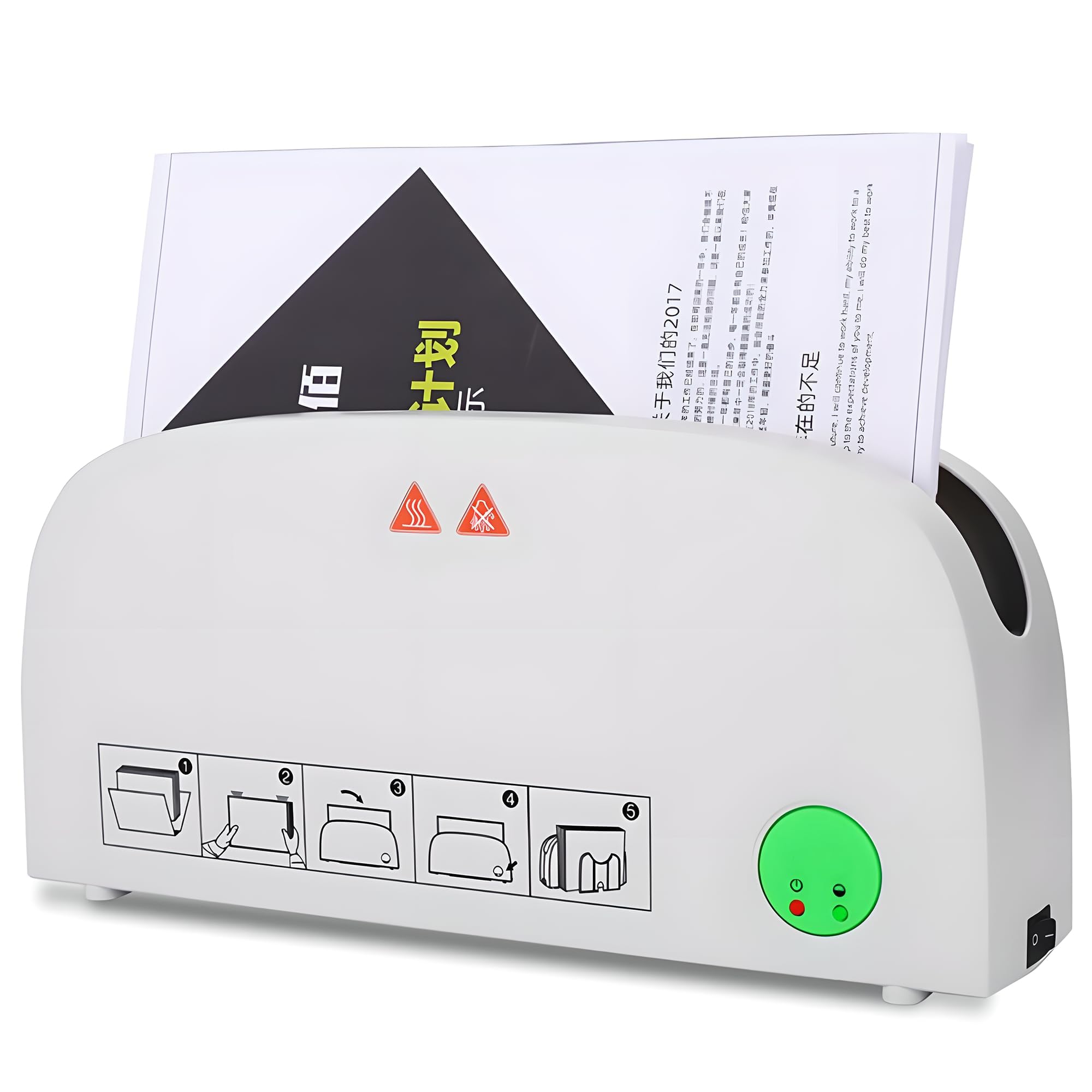 250W Thermal Binding Machine - 33mm Max Thickness, 1 Min Fast Binding for A4 Documents, Reports, Photo Albums