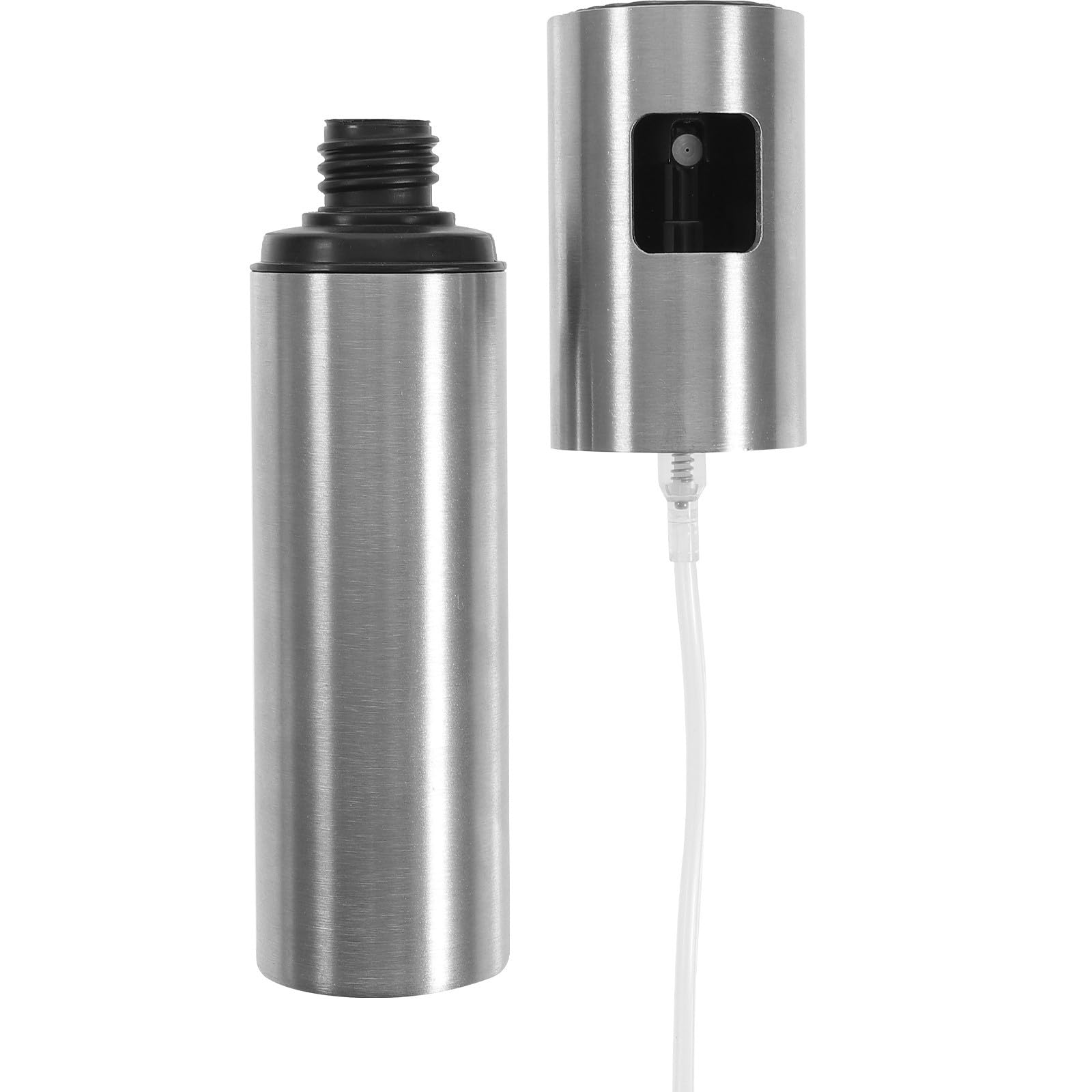 Pulverizador de aceite de acero inoxidable duradero con dosificador fino de 100ml