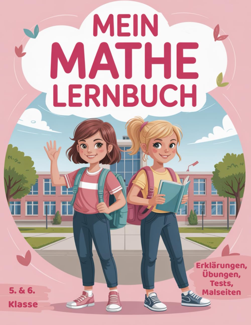 Mein Mathe Lernbuch 5. & 6. Klasse: Üben, verstehen und sicher werden – mit Erklärungen, Übungen, Tests und Ausmalpausen