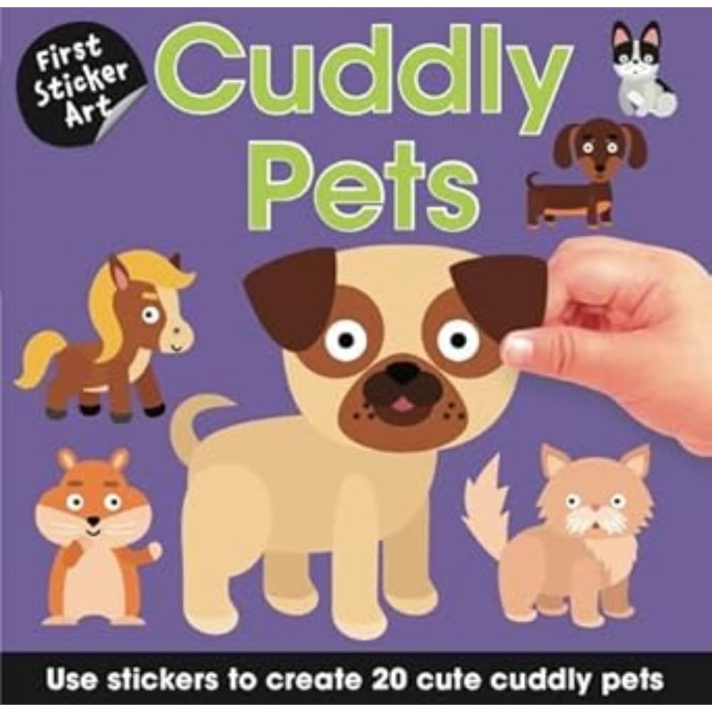 Cuddly Pets (First Sticker Art)