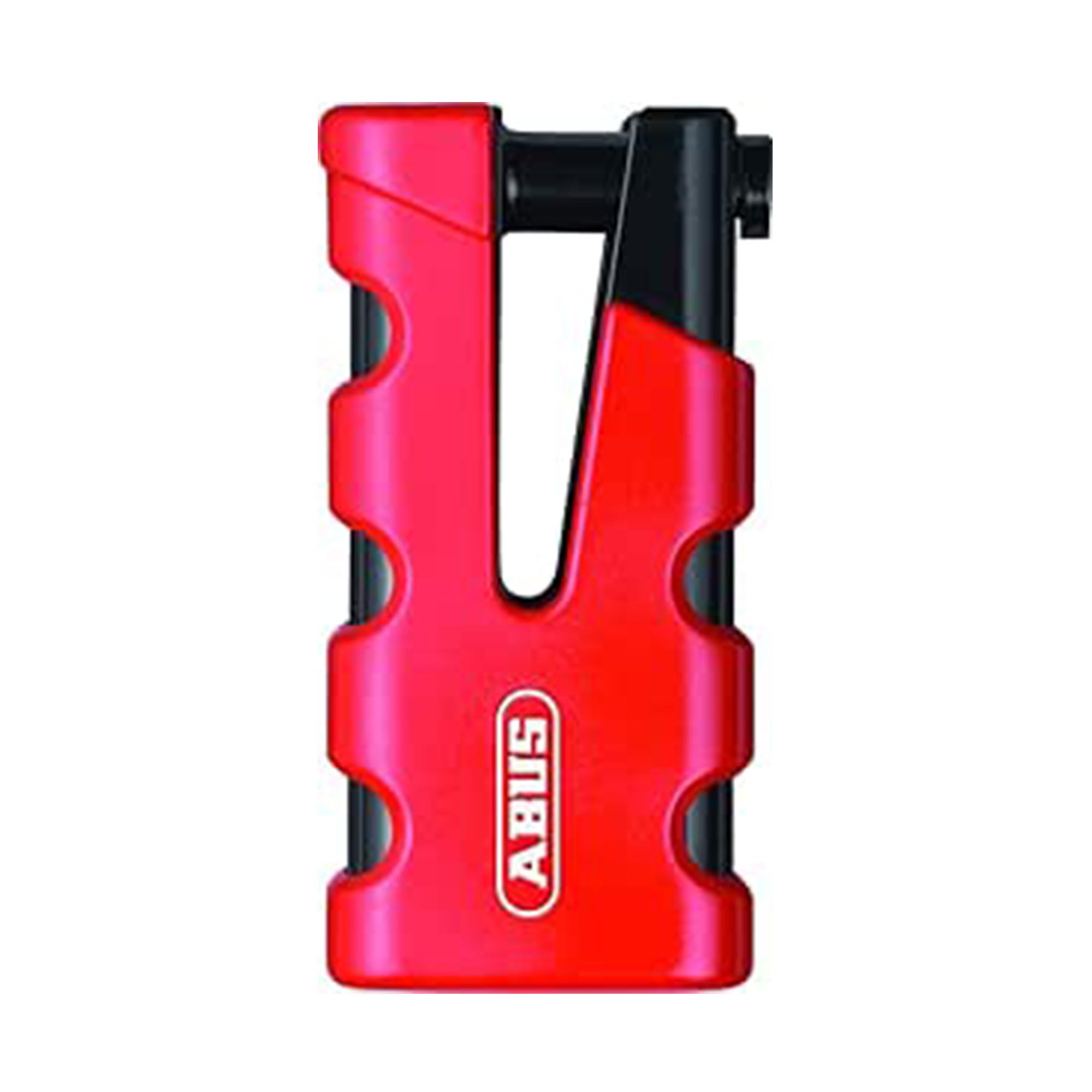 ABUS Antivol à Disque de Frein Granit Sledg 77 - Antivol pour Moto avec Cylindre XPlus sécurisé et câble de Rappel - Niveau de sécurité 17 - Rouge