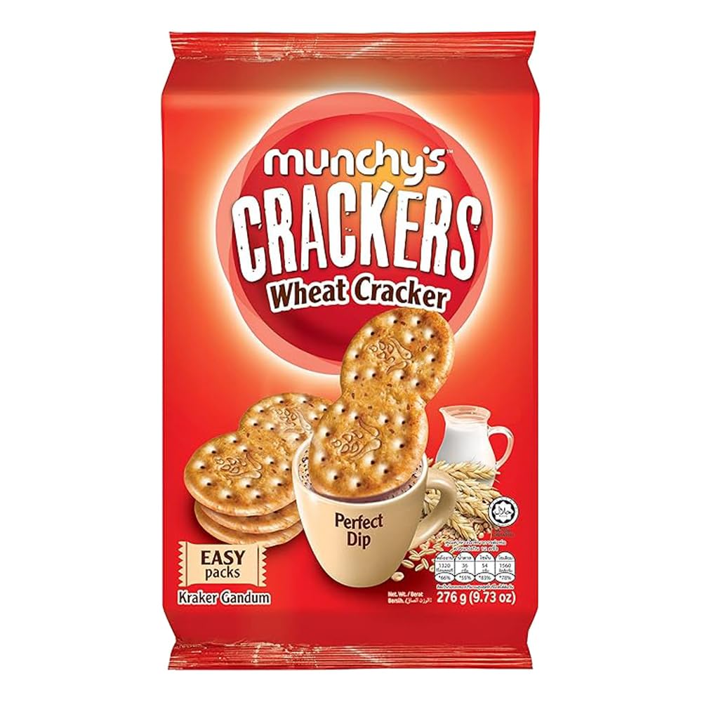 Munchy's Wheat Cracker, 11.35 oz ℮ 322 g