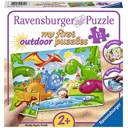 Preisvergleich Produktbild Ravensburger 05611 - Dinosaurier Freunde - My First Outdoor Puzzle