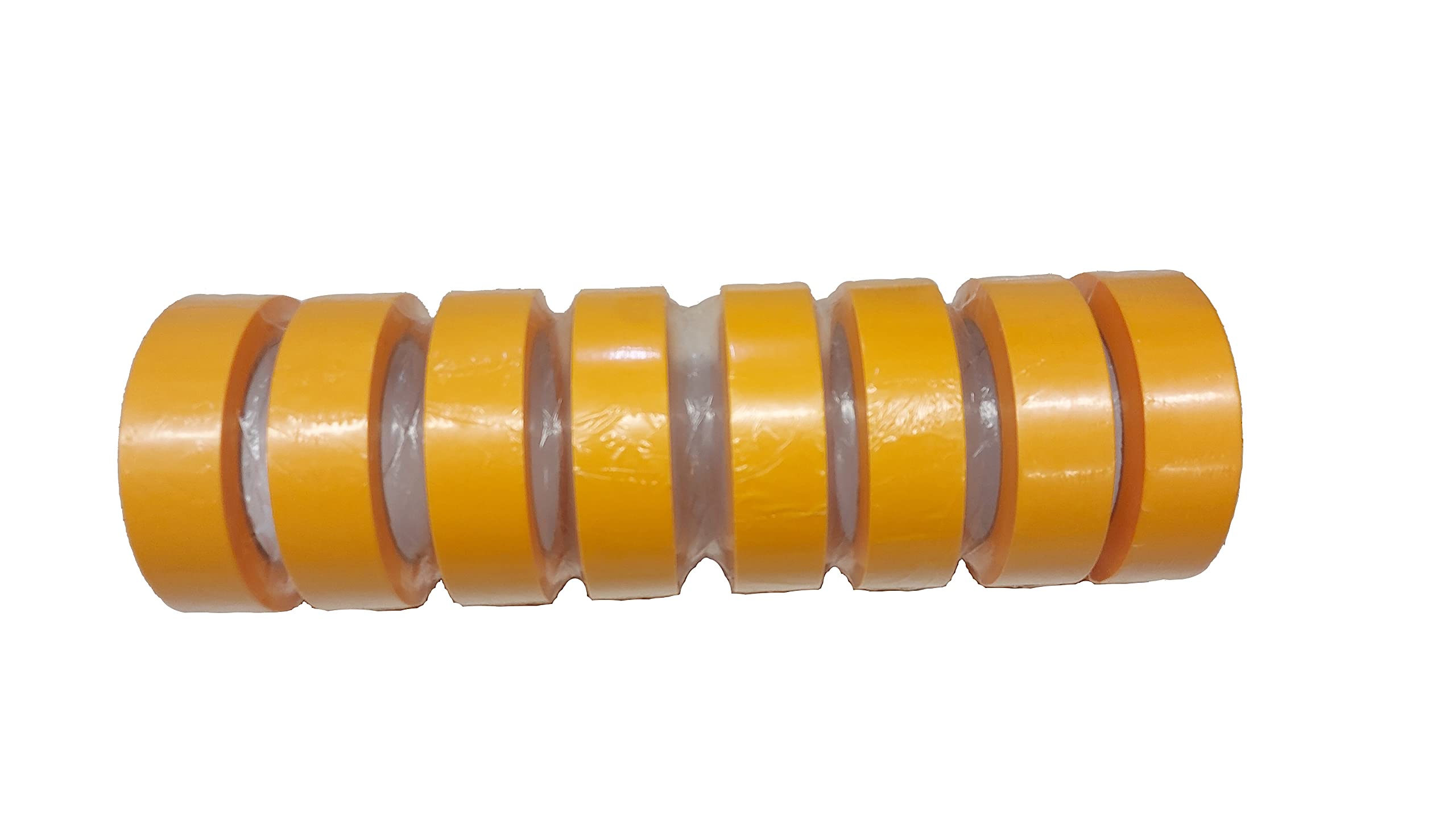 ASKON Goldband 30mm, 50m lang - 8er Pack (8 Rollen) - Abdeckband - Malerkrepp - Malerabdeckband - Kreppband - Profiqualität