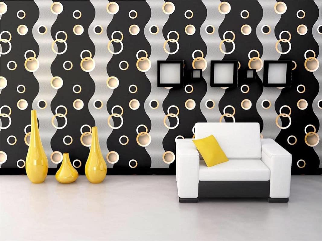See full amazon price history chart for LATEXO Black and Grey Round Design Wallpapers(self Adhesive) Waterproof and 100% Removable PVC Wallpaper Self Adhesive Decals Living Room Hall Bedroom Decoration (45CM*500CM) 5 Meter LATEXO Black and Grey Round Design Wallpapers(self Adhesive) Waterproof and 100% Removable PVC Wallpaper Self Adhesive Decals Living Room Hall Bedroom Decoration (45CM*500CM) 5 Meter (B0BRQR8837) Amazon Price History, Amazon Price Tracker