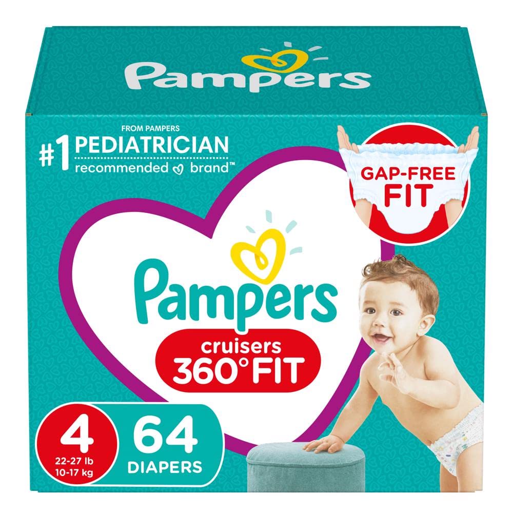 Photo 1 of *SOME MISSING**Pampers Cruisers 360 Diapers Size 4 64 Count
