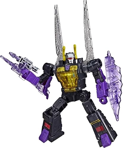 Transformers Toys Generations Legacy Deluxe Kickback Figura de acción para niños a partir de 8 años, 5.5 pulgadas
