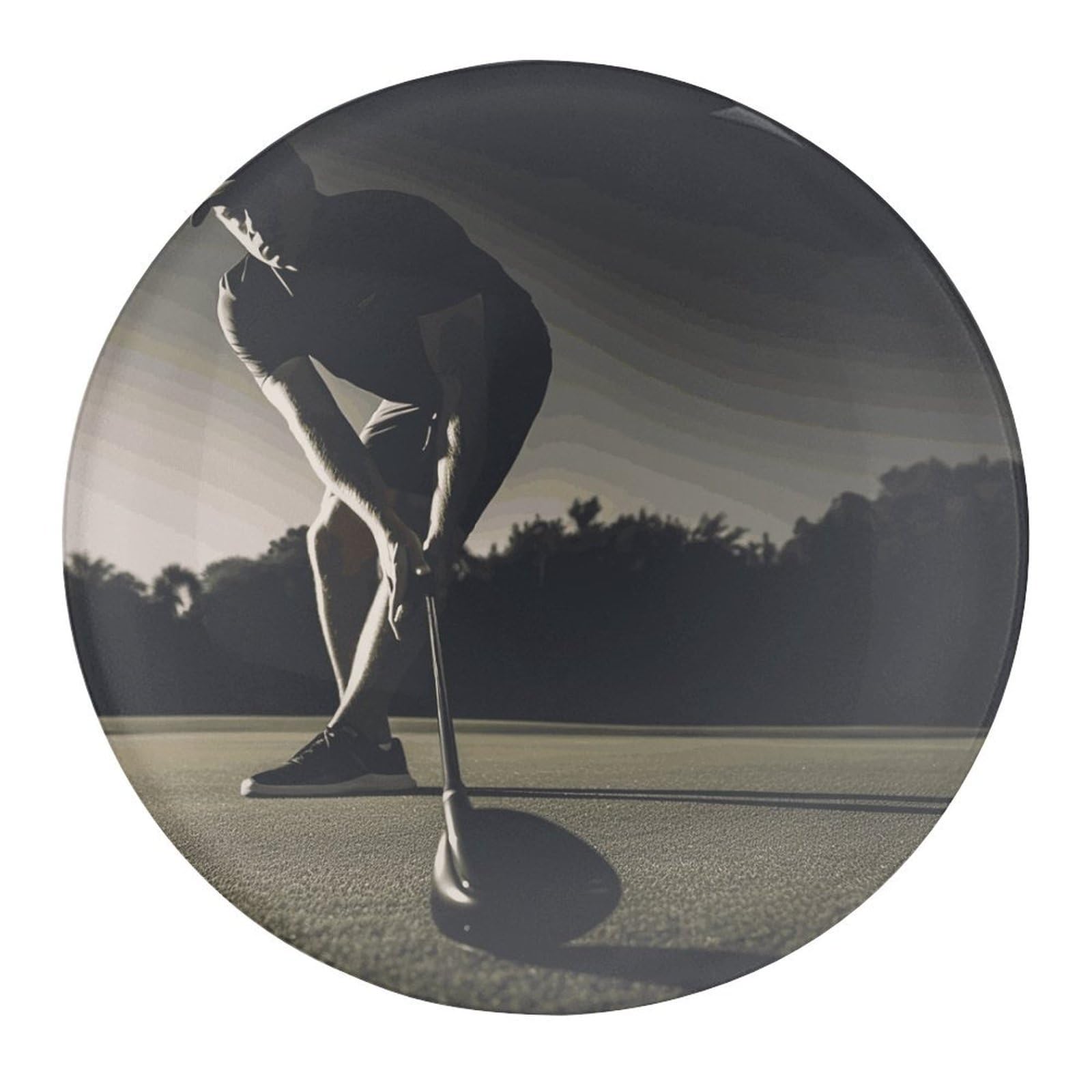 Fekiloot Style Golf Fitness Refrigerator Magnet Fridge Magnet4 Pcs