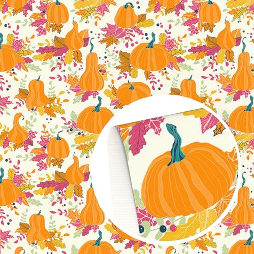 Tela Para Tapizar Tela de algodón y poliéster, tejido estampado Hojas arce elásticas 4 maneras for coser vestidos muñecas, suministros for manualidades DIY 50x145cm(1139642)