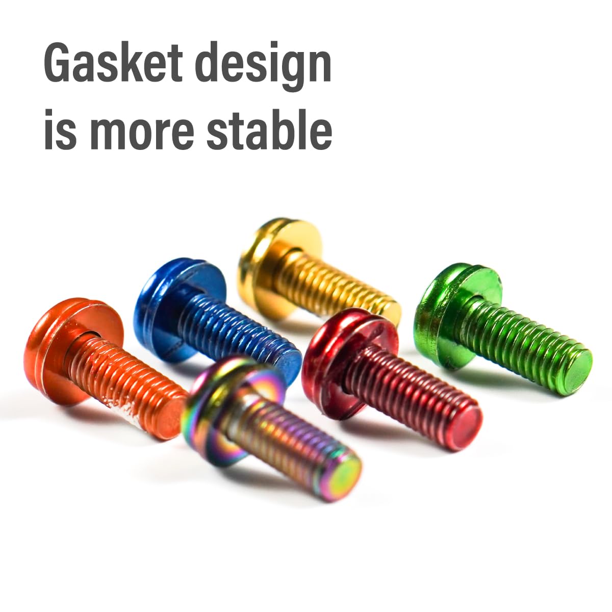 CNCLOL Bike Bottle Cage Bolts,Water Bottle Holder Screws For MTB/Bicycle/Mountain Bike/ebike/Gravel/BMX(Red/Orange/Blue/Green/Coloured/Gold) - Image 3