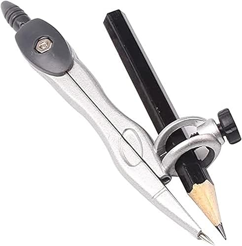 Miniatura 6 de Brújula profesional, brújula de metal reutilizable para educación en casa y aprendizaje de matemáticas