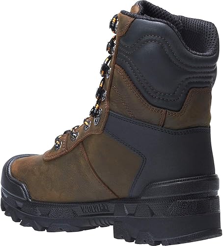Miniatura 7 de Wolverine Warrior, hombre, marrón, punta comp, EH, Mt, WP, bota de 8 pulgadas, Marrón