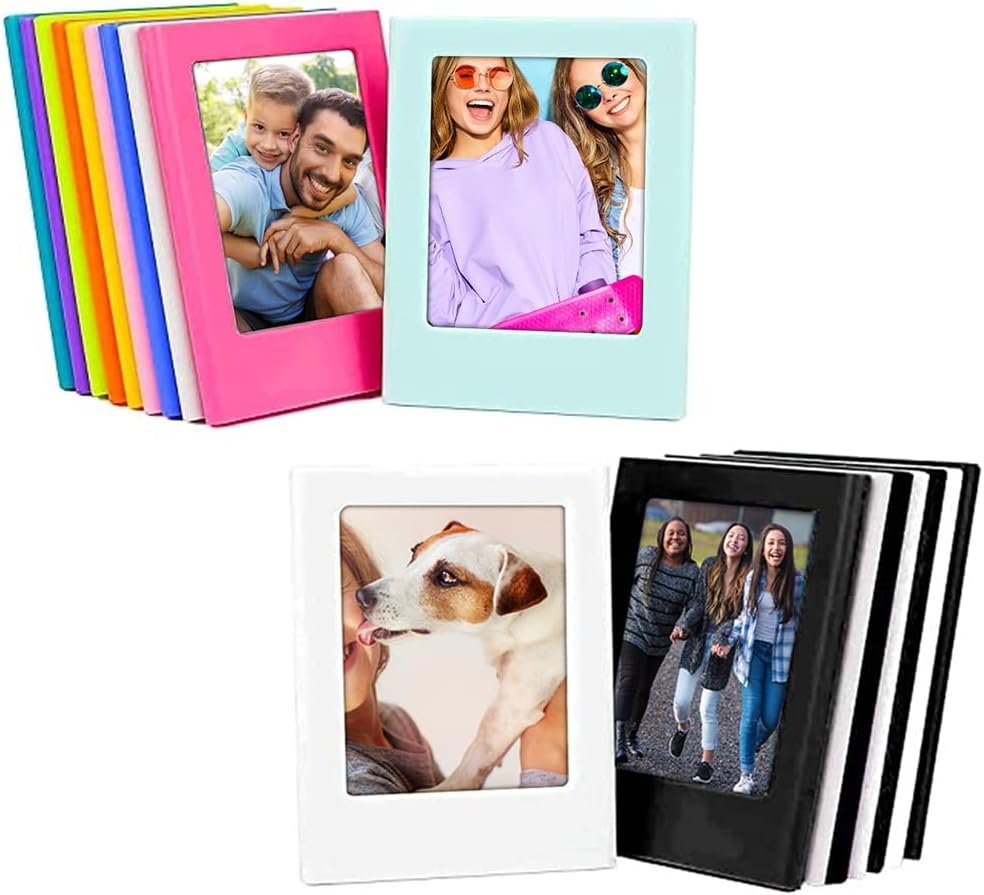 Magnepix Picture Frame (Set of 2, Black & White + Assorted Colors)
