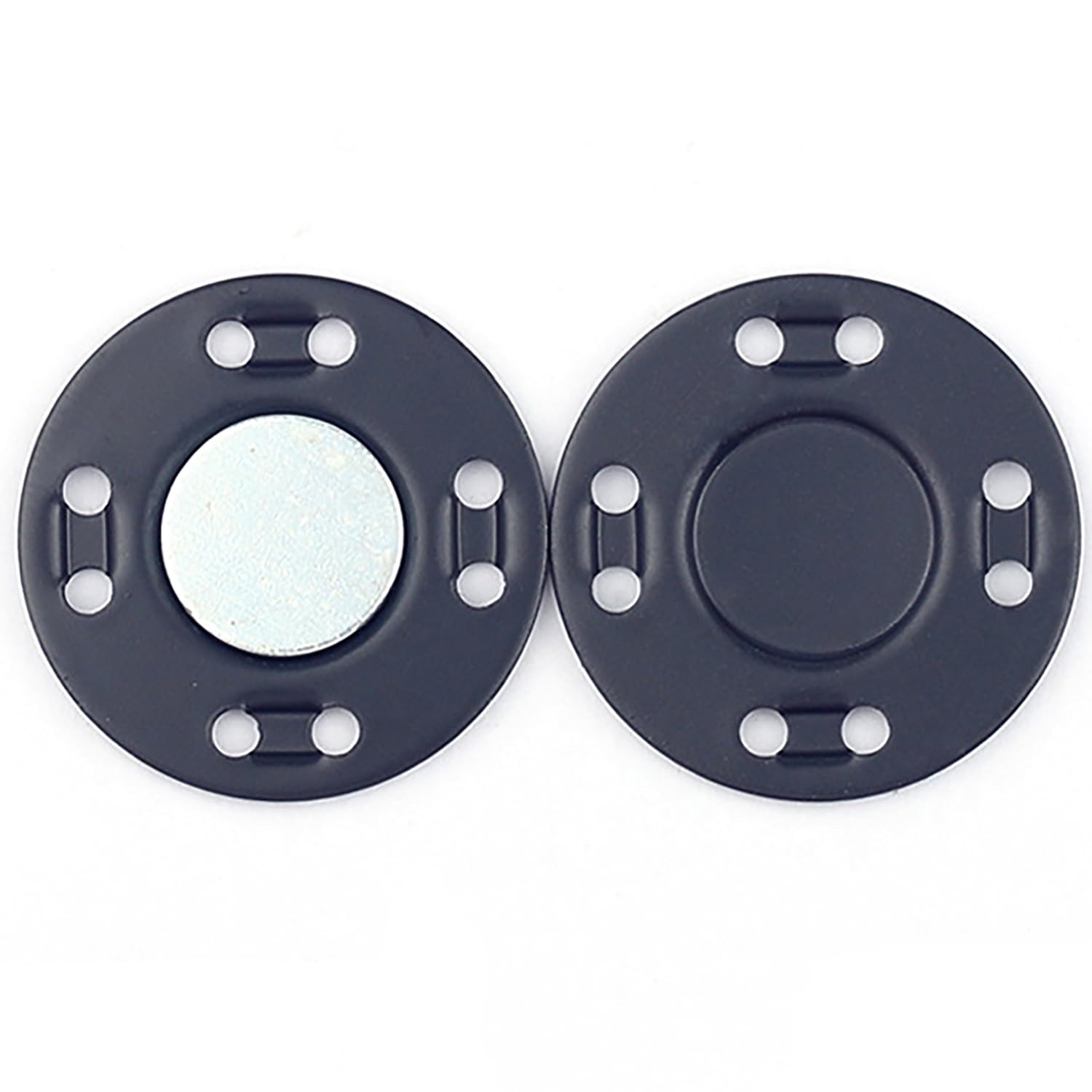 5 PCS/Set Magnet Buttons Sewing Supplies Magnetic Metal Buckle 5 Pairs Invisible Snap Buttons Fastener for Clothing Coat Handmade DIY Accessory — image 1