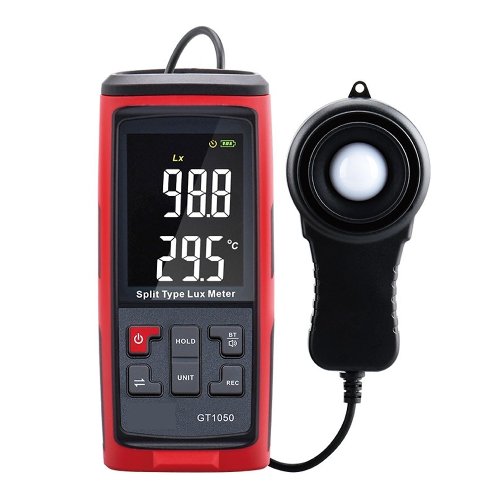 Medidores de luz, Iluminómetro de Alta precisión, medidor de luz, iluminómetro, medidor de Brillo, Detector de Brillo de luz Interior