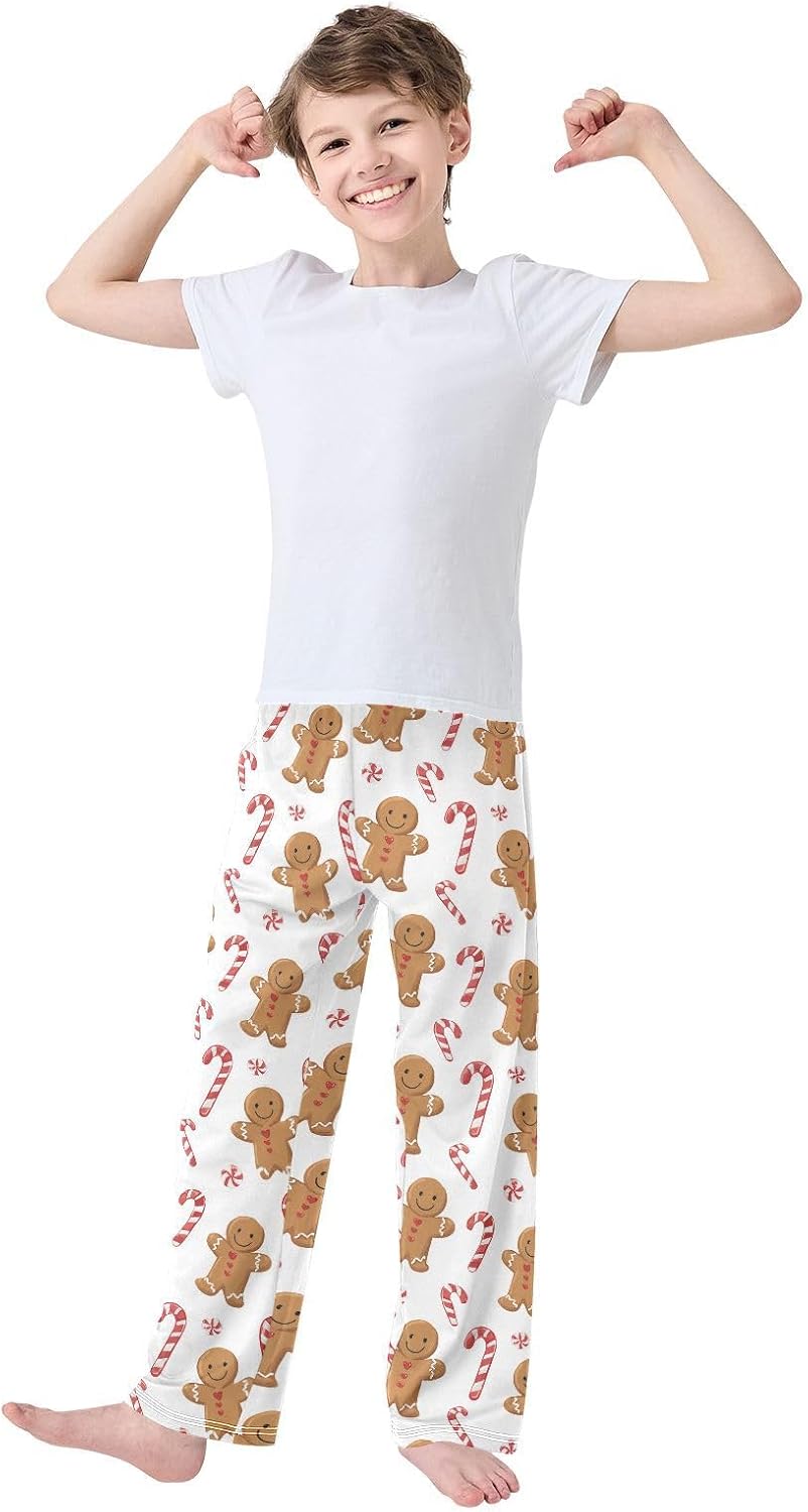 Fishing Themed Lounge Pajama Pants Ages 6-14 Years