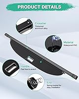 Vista 454 de Powerty Cubierta de Carga para Accesorios Kia Sportage 2023-2025 2026, Textura de Lona Cubierta Retráctil para Maletero Trasero de Carga de Equipaje