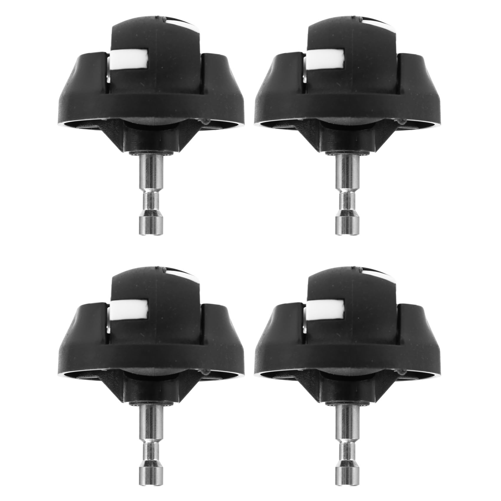 Hndhbfgrt 4Pcs Wheel Replacement Accessories for A4 A4S A40 Robot Vacuum Cleaner