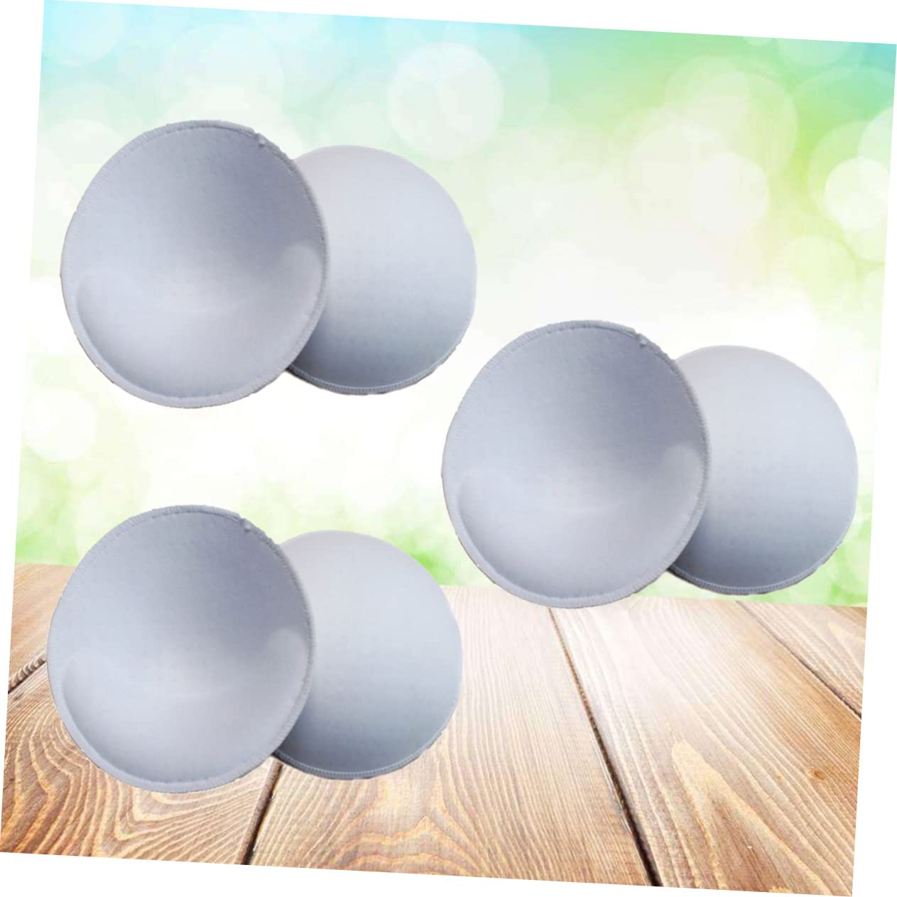SHERCHPRY 9 Pares Almohadillas De Sujetador Trajes De Baño Sujetador Push up Inserciones De Sujetador Invisibles Almohadilla De Sujetador Circular Insertos De Sujetador Push up